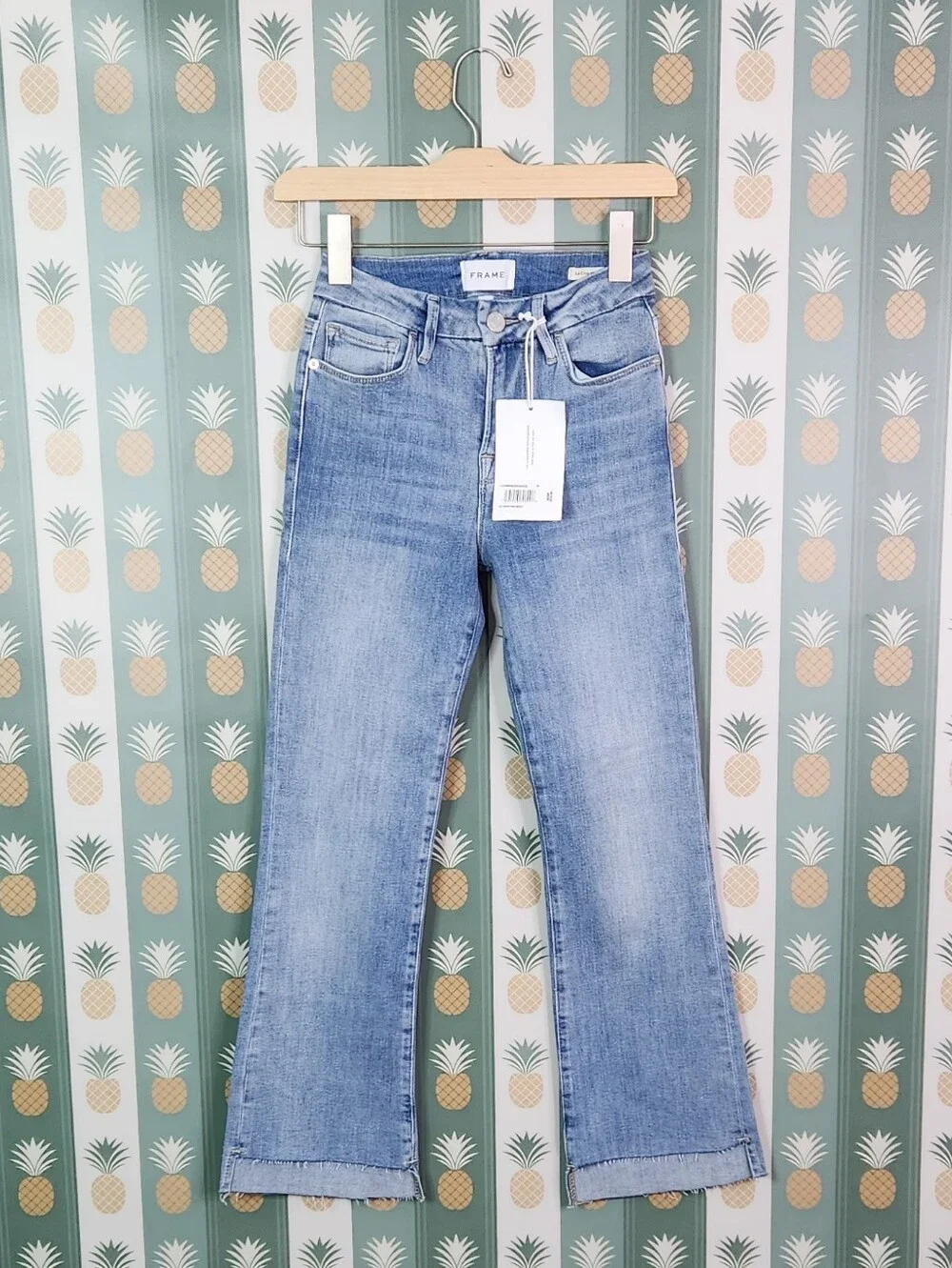 Frame Le Crop Mini Boot in Kincord - Picture 4 of 9